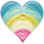 Application - Cœur arc-en-ciel
