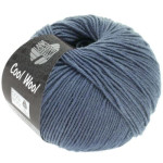 Leftover - Lana Grossa - Cool Wool gray blue (2037) Lot: 10799