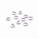 Snap fastener - Urmelis Stoffwelt - Summervögeli purple