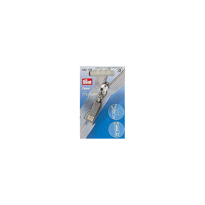 Pendentif fermeture éclair rainuré en argent antique