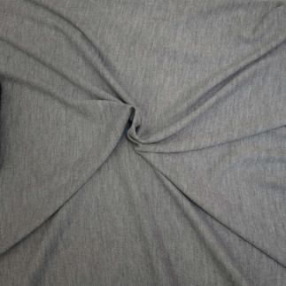 Tricot mérinos - Maglia gris clair chiné