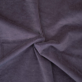 velours côtelé extensible - Hilco violet