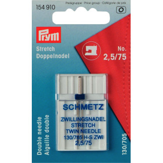 Prym Stretch Zwillingsnadel 2,5mm