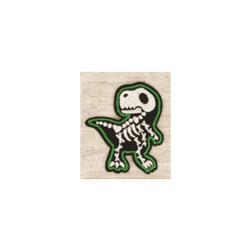 Applikation - T-Rex Skelett nachtleuchtend