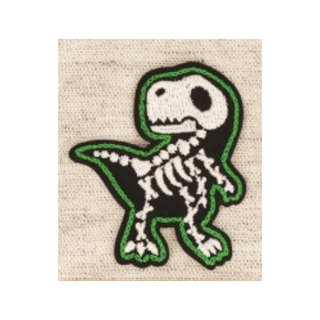 Applikation - T-Rex Skelett nachtleuchtend