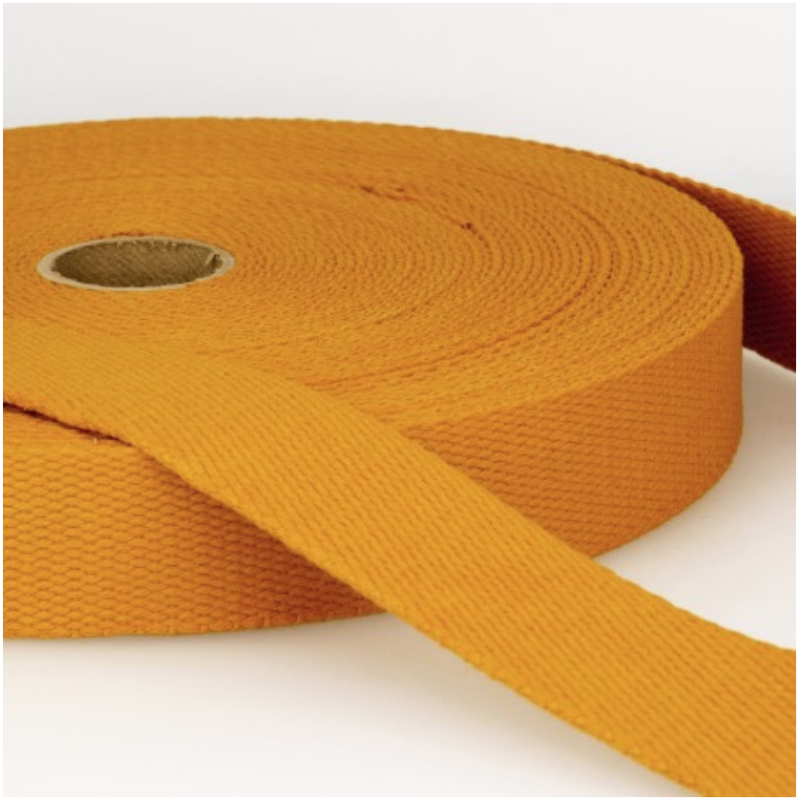 Bandoulière de sac 25 mm - moutarde (St42)