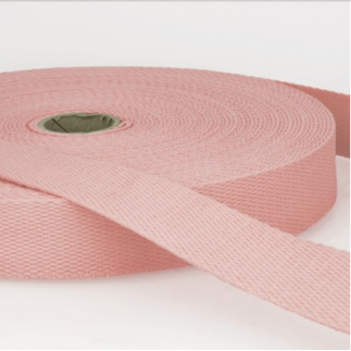 Bandoulière de sac 25 mm - rose clair (St74)