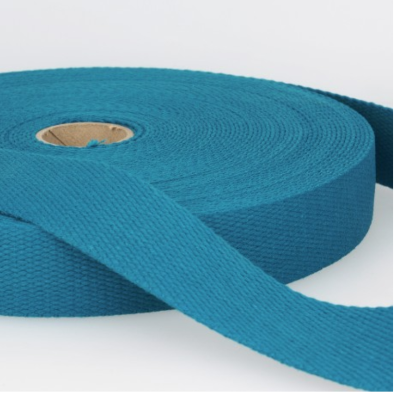 Taschengurtband 25mm - entenblau (St126)