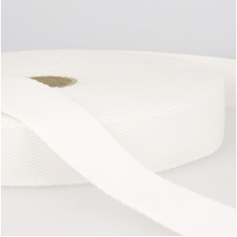 Taschengurtband 30mm - weiss (St001) Taschengurtband 30mm - weiss (St001)