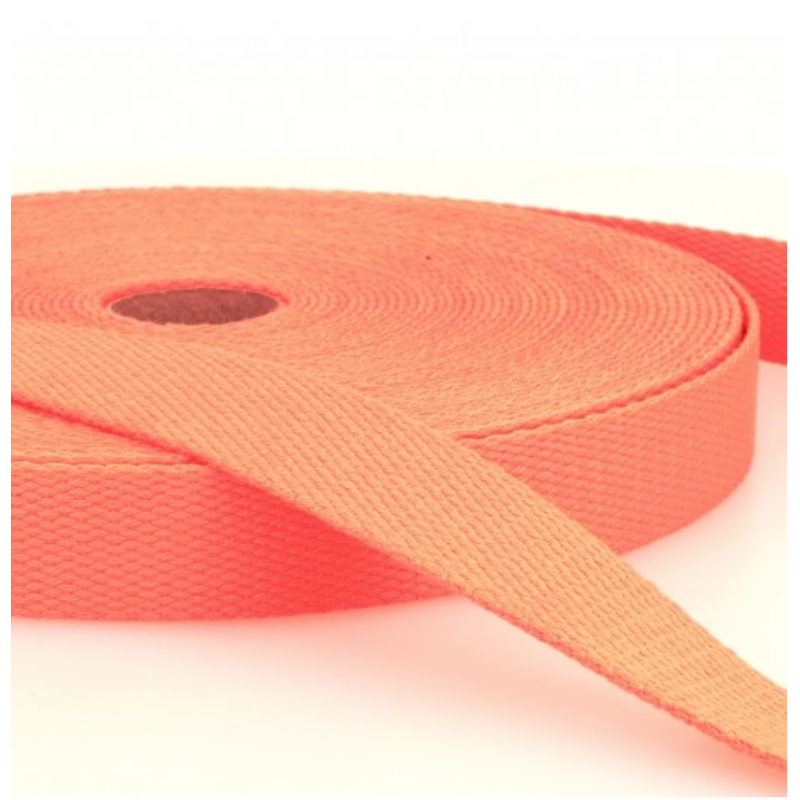 Bandoulière de sac 40 mm - corail (St85)