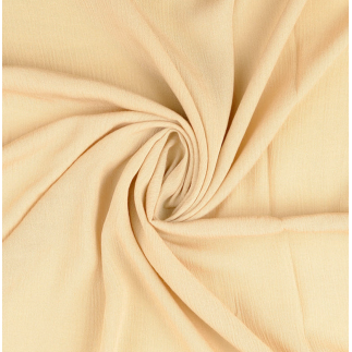 viscose crepe - woven fabric plain sand