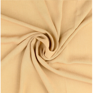 Crêpe de viscose - Webware Uni beige