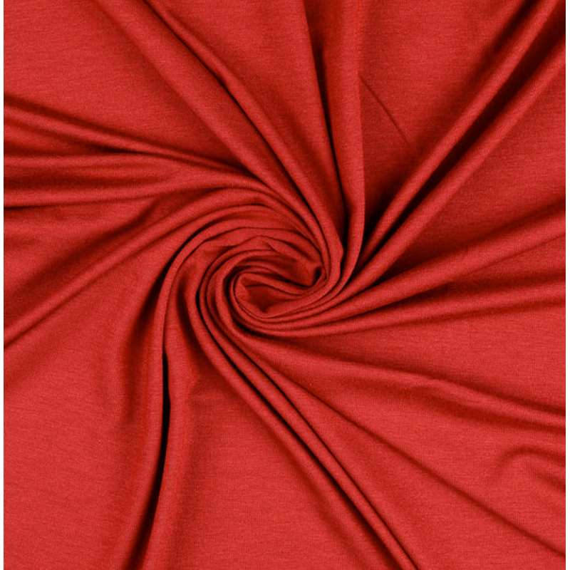 viscose jersey - Uni bordeaux (3020)