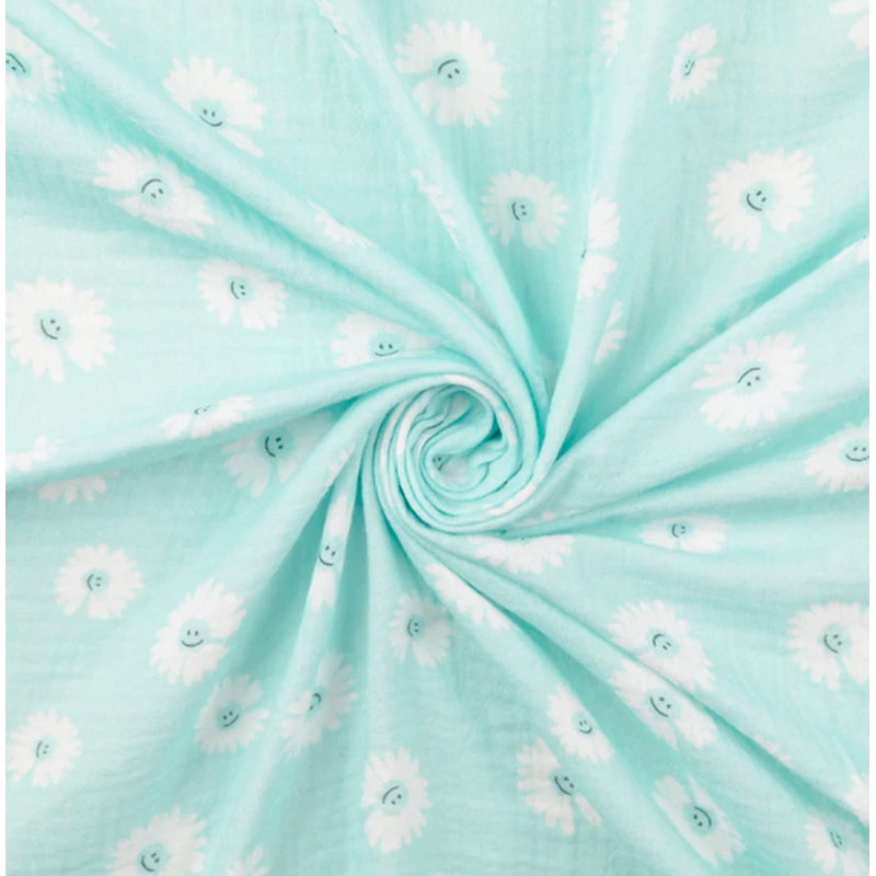 double gaze - Smiley Flowers menthe