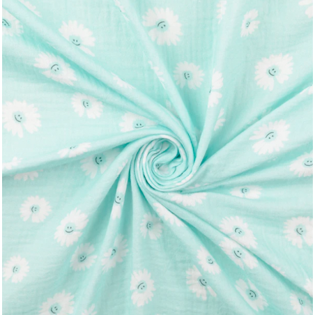 double gaze - Smiley Flowers menthe