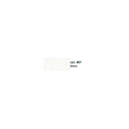 satin ribbon 6mm white (k401)