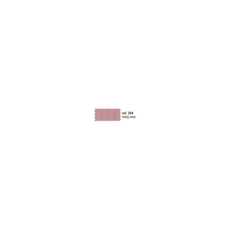 satin ribbon 10mm misty rose (k254)