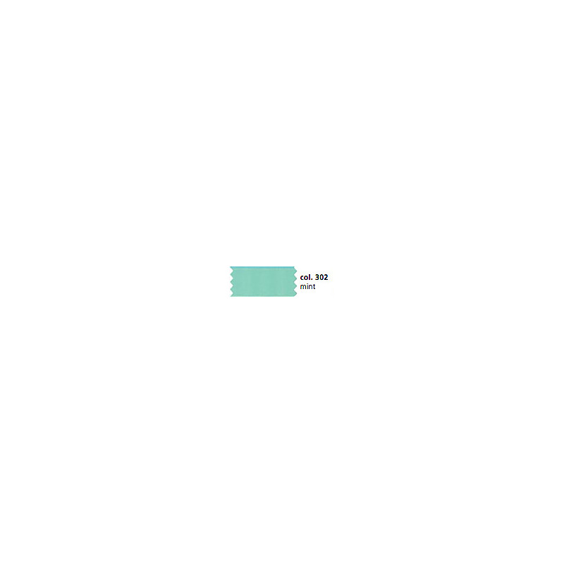 satin ribbon 10mm mint (k302)