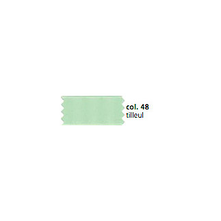 Bande satin 10mm vert menthe (k48)
