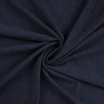 Jersey en laine mérinos - bleu marine chiné