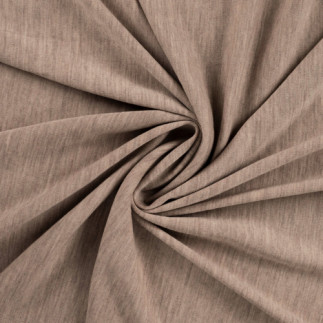 Merino wool jersey - ecru mottled