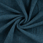 Merino wool fleece - petrol melange