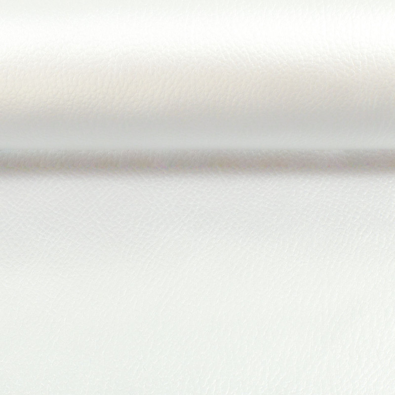 synthetic leather - white