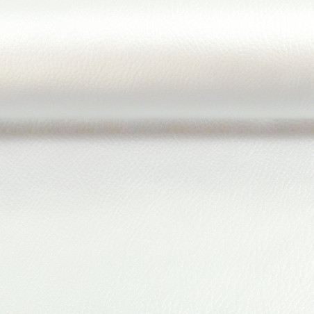 synthetic leather - white
