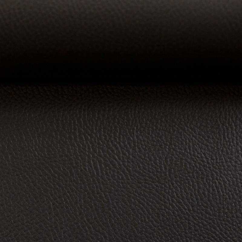 synthetic leather - dark brown