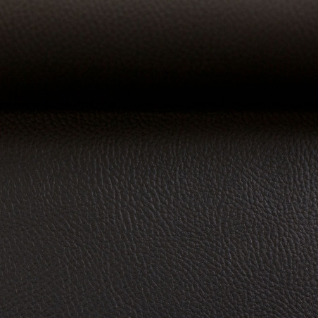 synthetic leather - dark brown
