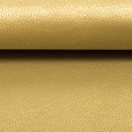 synthetic leather - gold metallic