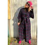 viscose - Wildflowers, black by emjo