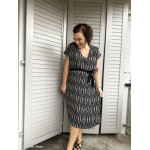 viscose - Trigo, ecru / black by Bienvenido Colorido