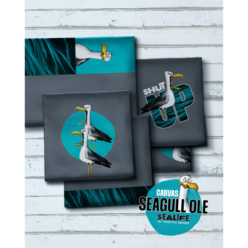 Canvas - Seagull Ole by Thorsten Berger Panel 85cm