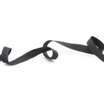 Grosgrain ribbon - 25mm, anthracite 720