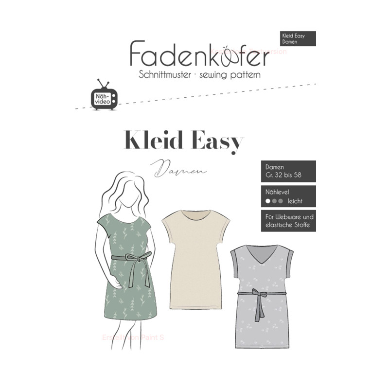 Fadenkäfer - Damen Kleid Easy Fadenkäfer - Damen Kleid Easy