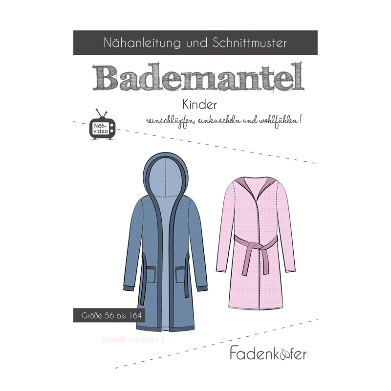 Fadenkäfer - Bademantel Kinder Fadenkäfer - Bademantel Kinder