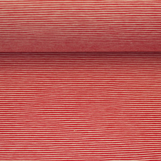 Striped cuffs Stella white / red (11)