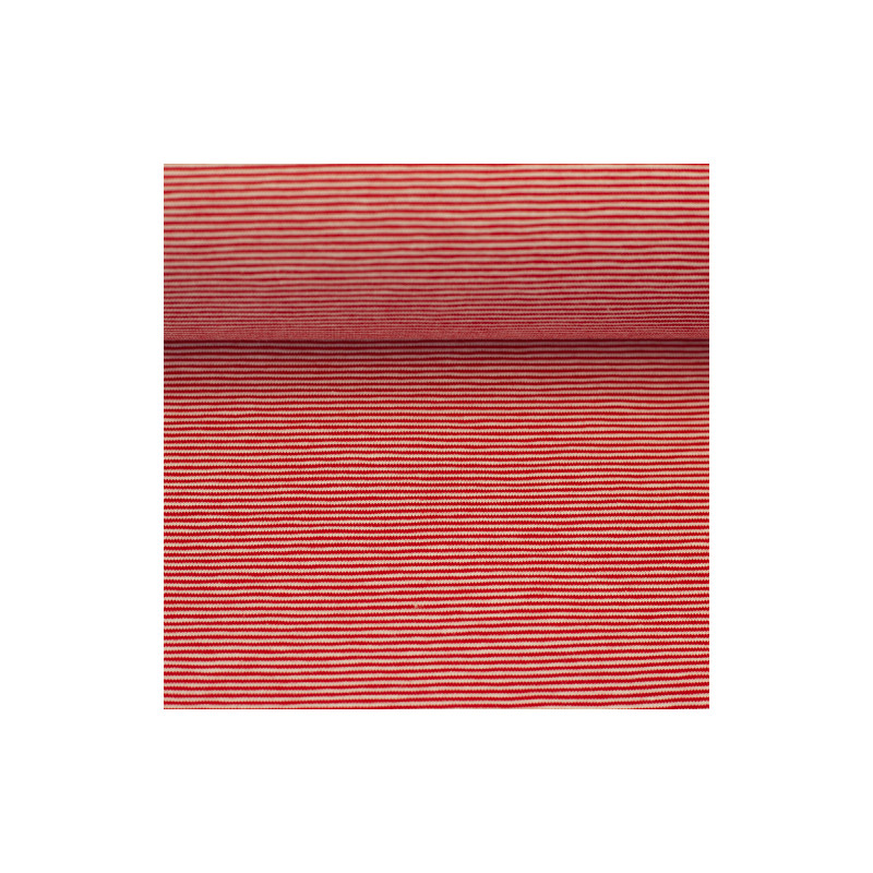 Striped cuffs Stella white / red (11)