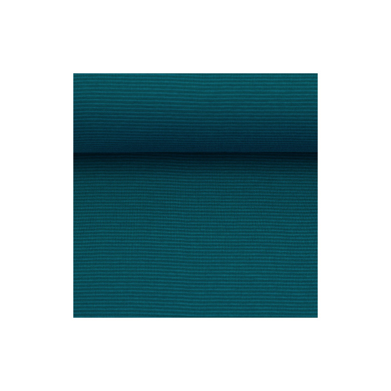 Striped cuffs Stella petrol (750)