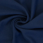 Waffeljersey Clarissa jeansblau (743)