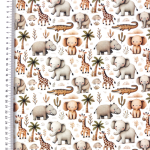 Jersey - Safari Life weiss