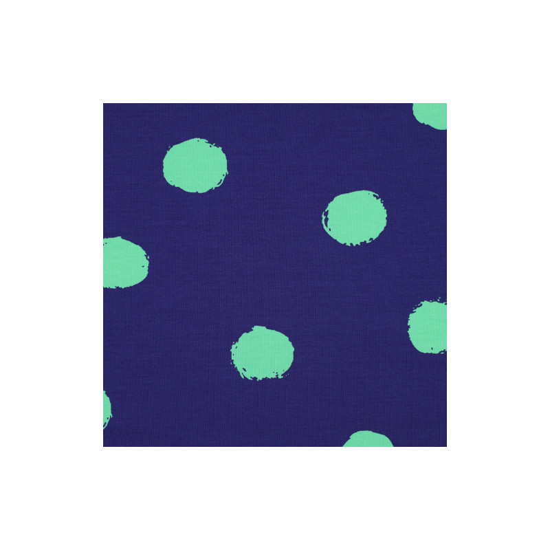jersey - Gros points cobalt