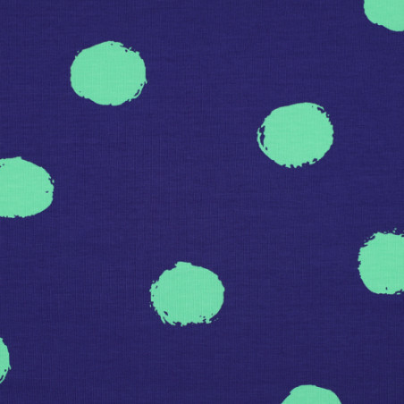 Jersey - Big Dots cobalt