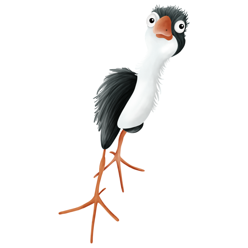 Transferts thermocollants - Mrs Mint Design - Crazy Bird