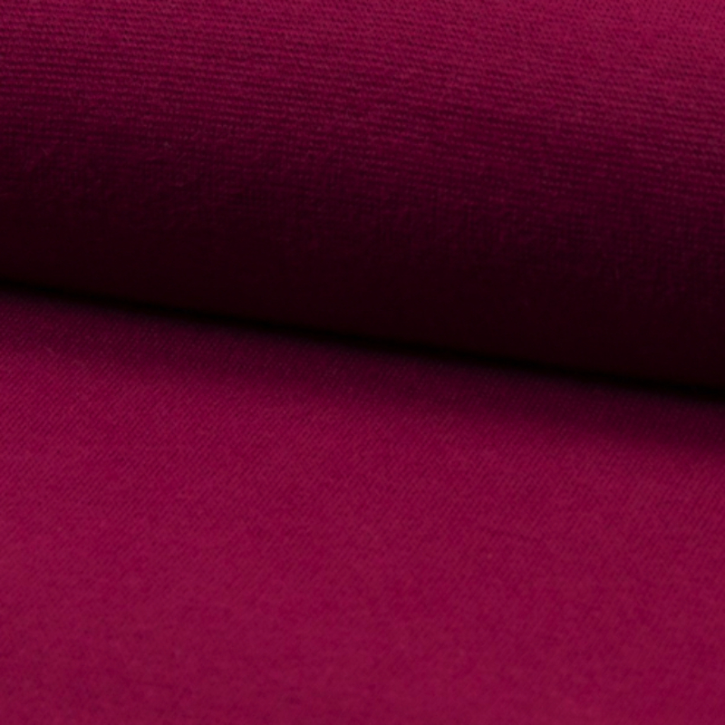 Leftover - organic Smooth Cuff framboise (qt) 20cm