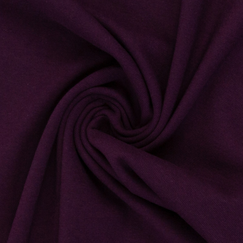 Bords côtes lisse Heike aubergine saison FW25/26 (938)
