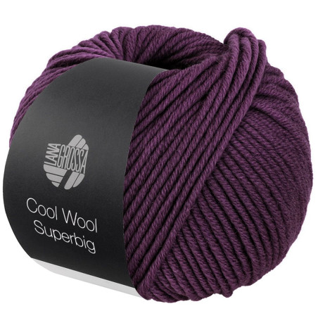 Lana Grossa - Cool Wool Superbig aubergine (13)