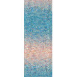 Lana Grossa - Meilenweit 100 extrafin Shades turquoise / apricot (228)