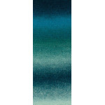 Lana Grossa - Meilenweit 100 Color Mix soft petrol / green (8052)